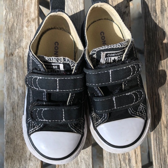 white velcro converse toddler